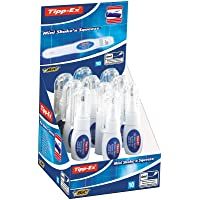 BIC 8481602 Tipp-Ex Mini Shake`n Squeeze - Caja de 10 bolígrafos correctores líquidos- 4 ml